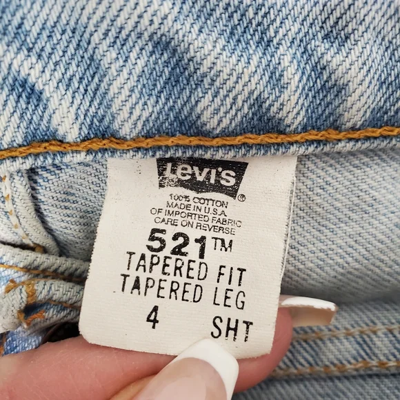 Vintage 521 Levi’s 25 USA Made - Picture 5 of 14